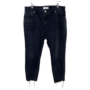 Abercrombie & Fitch Curve Love The Skinny High Rise Jeans Black Wash Size 16